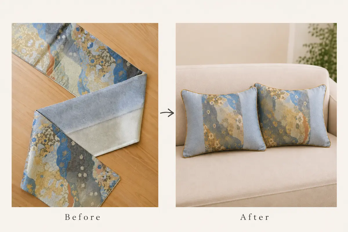 着物文化の発信 海外事業 Before & After